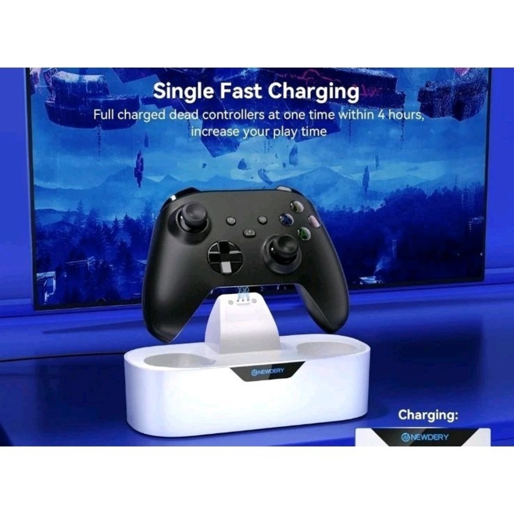 White Xbox Controller Charger DOCK For Xbox Series X/S and Xbox One SEALED